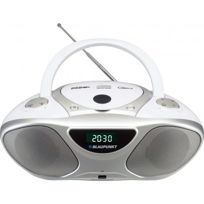 Radioodtwarzacz Boombox Blaupunkt CD/MP3/USB BB14WH -