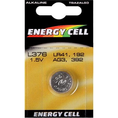 Bateria LR41 AG3 L376 alkaiczna 1,5V TBAZAL03 Energy Cell (1 SZTUKA)