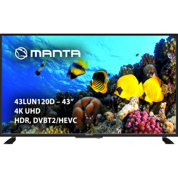 Telewizor LED Manta 43LUN120D 43 cali 4K UHD HDR
